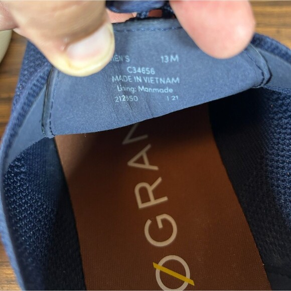 Cole Haan Men's Zerogrand Omni Lace-Up Sneaker Size 13 Good Condition. - Picture 8 of 8